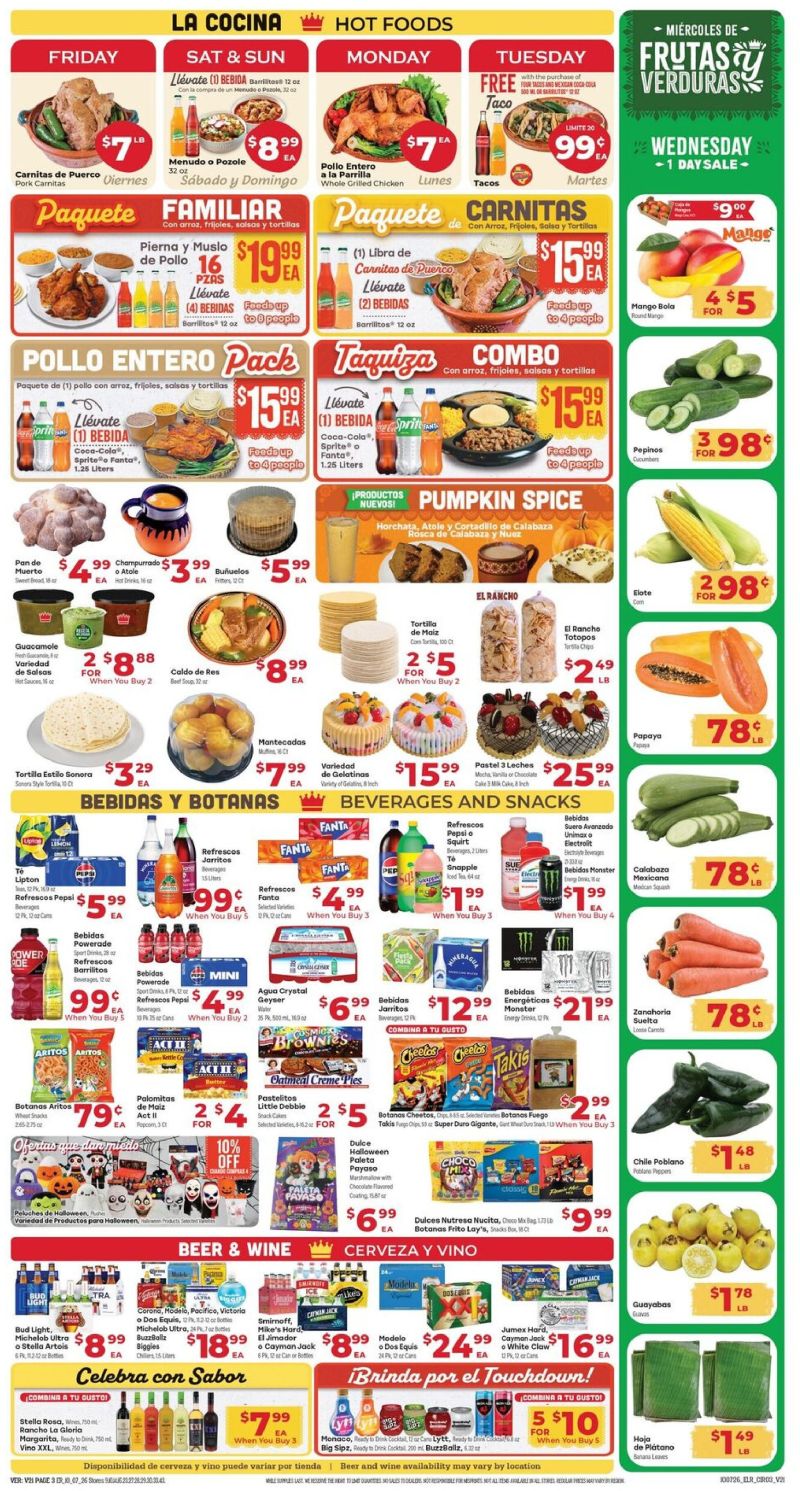 EL RANCHO weekly ad Oct 7 – Oct 14, 2026 – page 3