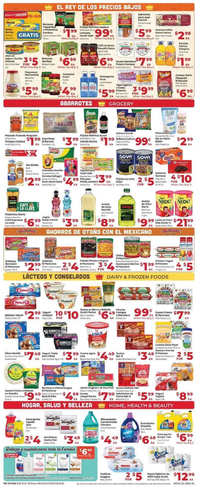 EL RANCHO weekly ad Oct 7 – Oct 14, 2026 – page 2