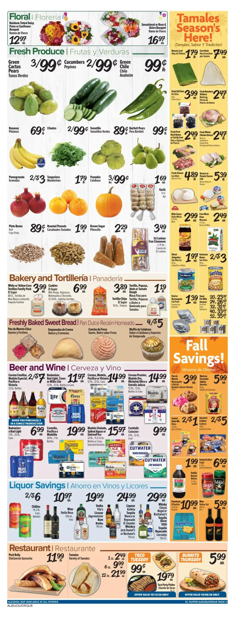 EL SUPER weekly ad Oct 7 – Oct 13, 2026 – page 4