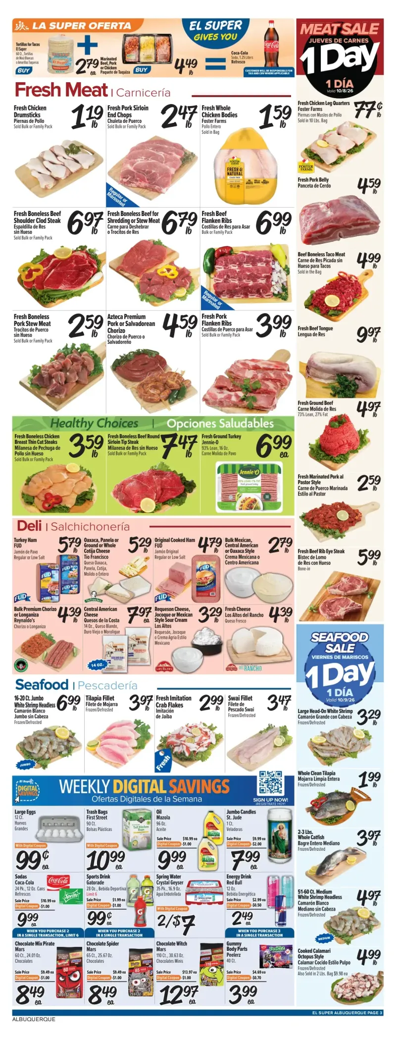 EL SUPER weekly ad Oct 7 – Oct 13, 2026 – page 3