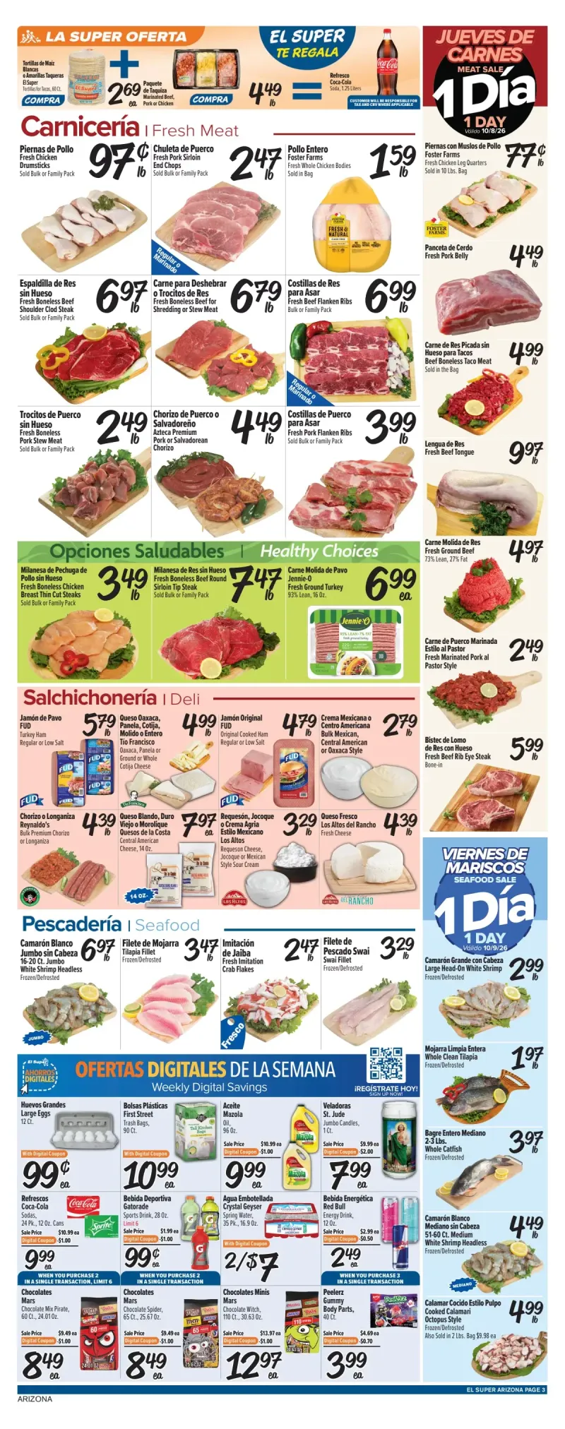 EL SUPER weekly ad Oct 7 – Oct 13, 2026 – page 3
