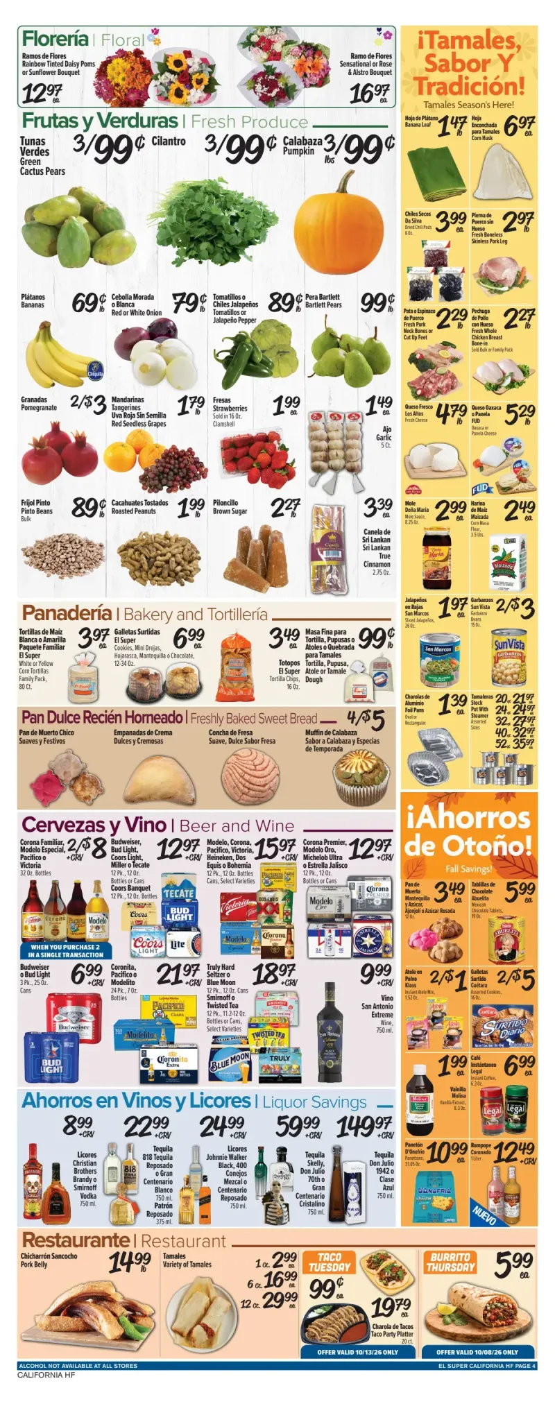EL SUPER weekly ad Oct 7 – Oct 13, 2026 – page 4