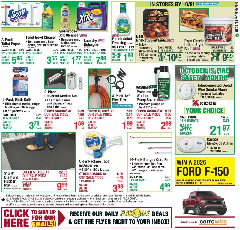 MENARDS weekly ad Oct 7 – Oct 19, 2026 – page 18
