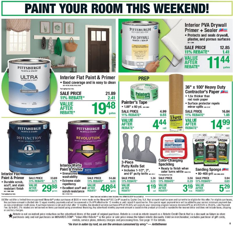 MENARDS weekly ad Oct 7 – Oct 19, 2026 – page 10