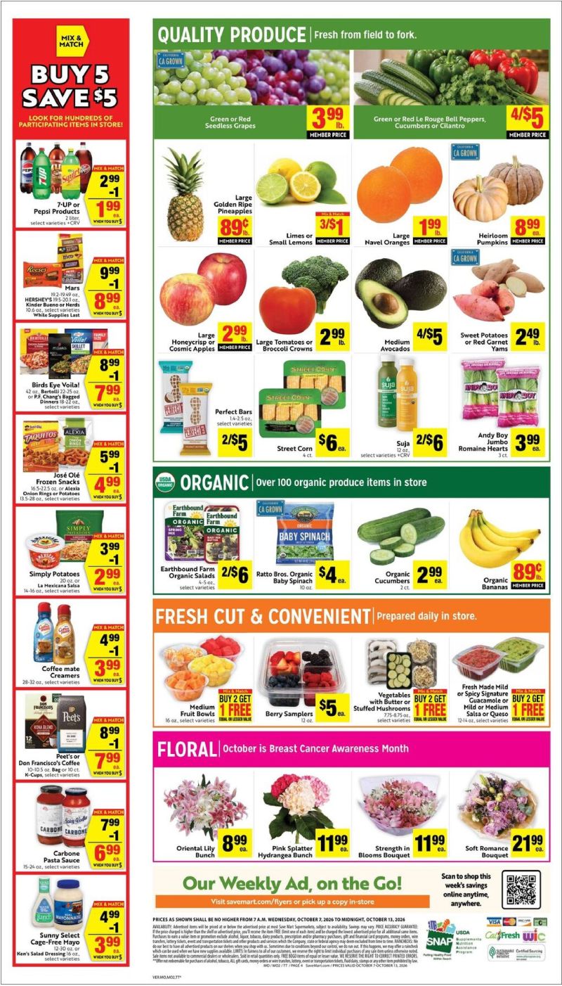 SAVE MART weekly ad Oct 7 – Oct 14, 2026 – page 4