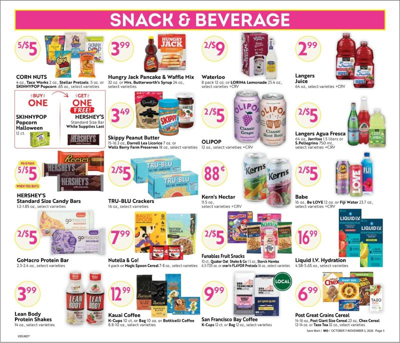 SAVE MART weekly ad Oct 7 – Nov 4, 2026 – page 3