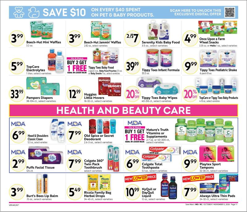 SAVE MART weekly ad Oct 7 – Nov 4, 2026 – page 11