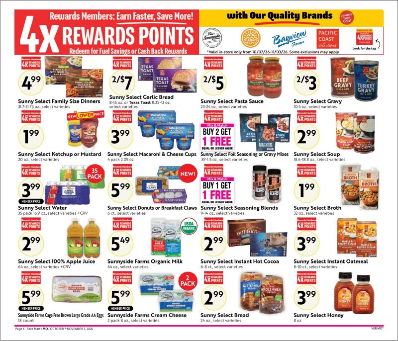 SAVE MART weekly ad Oct 7 – Nov 4, 2026 – page 4