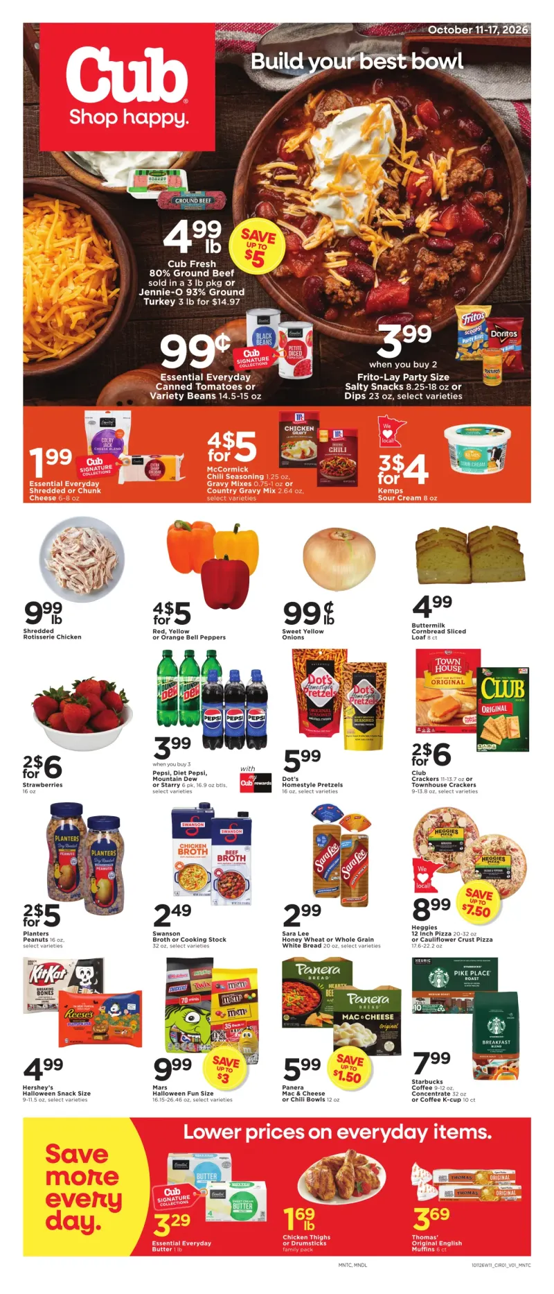 CUB FOODS weekly ad Oct 11 – Oct 18, 2026 – page 1
