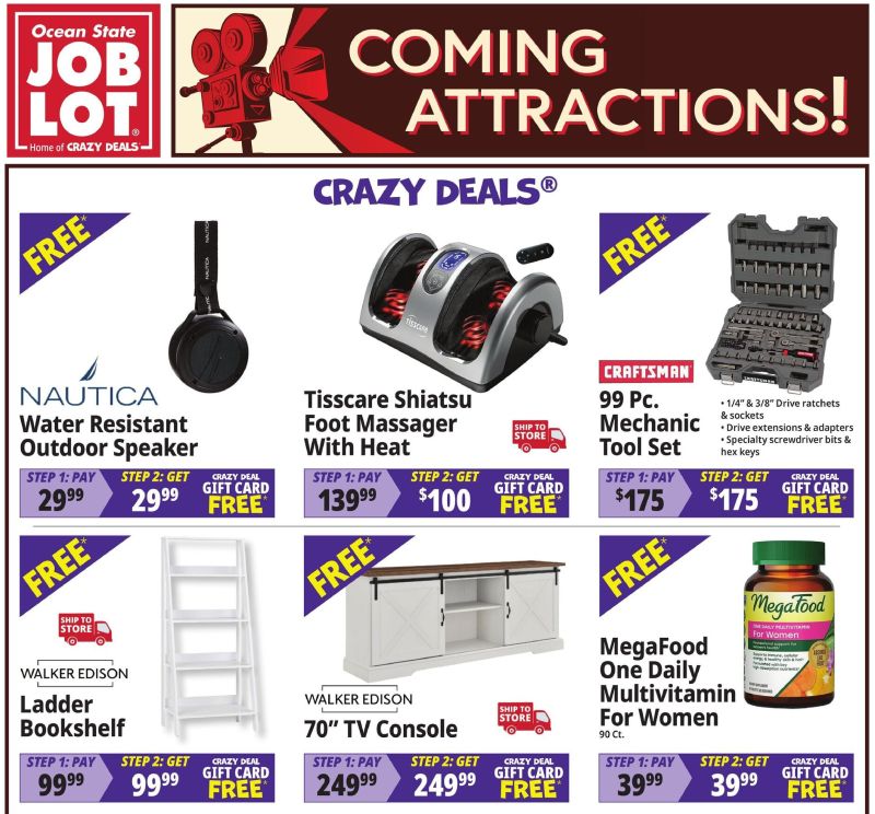 OCEAN STATE JOB LOT weekly ad Oct 8 – Oct 15, 2026 – page 1