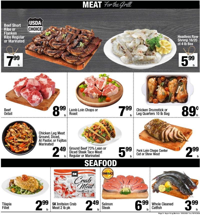 SUPER KING weekly ad Oct 5 – Oct 11, 2026 – page 5