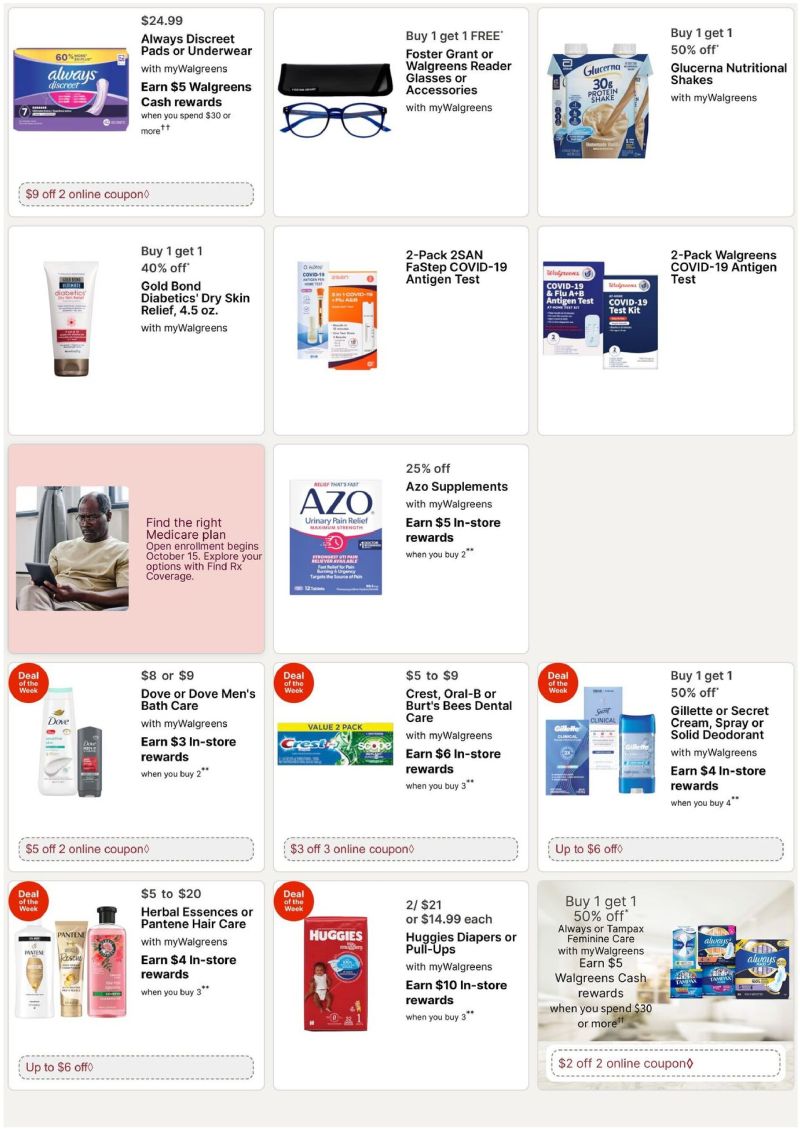 WALGREENS weekly ad Oct 4 – Oct 11, 2026 – page 12