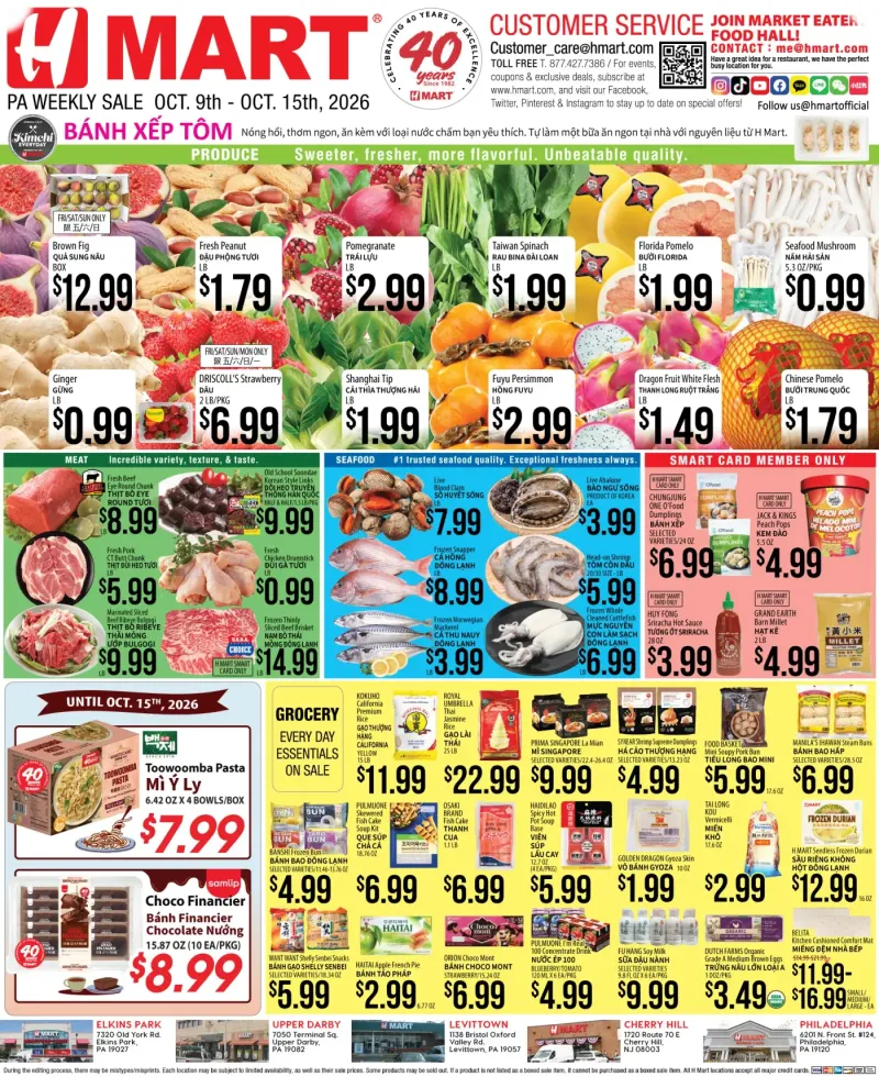 Weekly ads Pennsylvania Vietnamese
