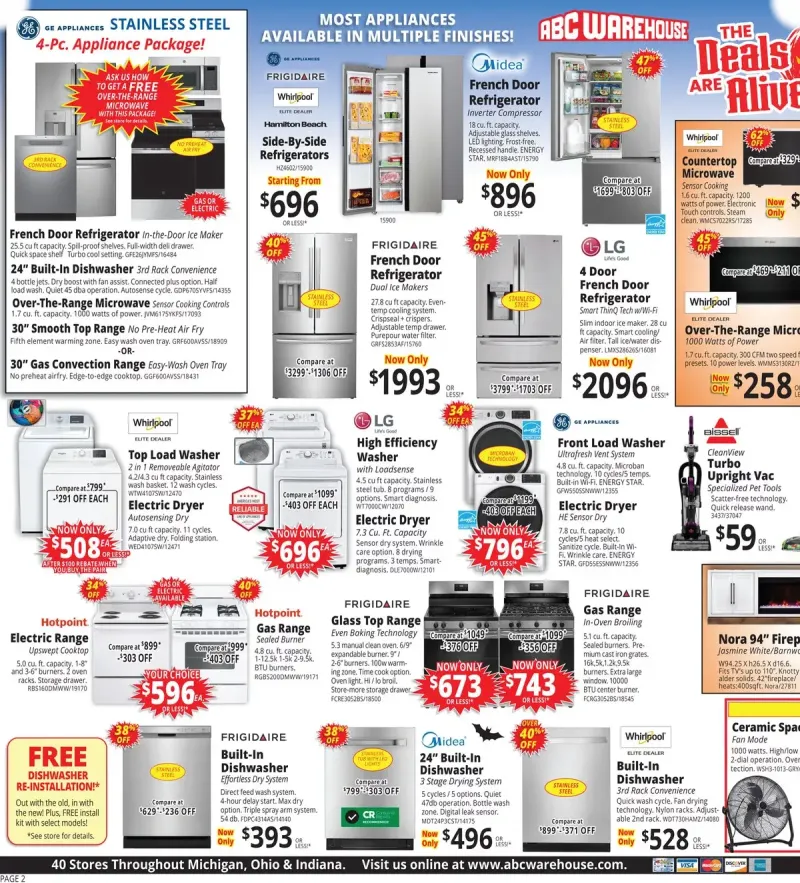 ABC WAREHOUSE weekly ad Oct 11 – Oct 17, 2026 – page 2
