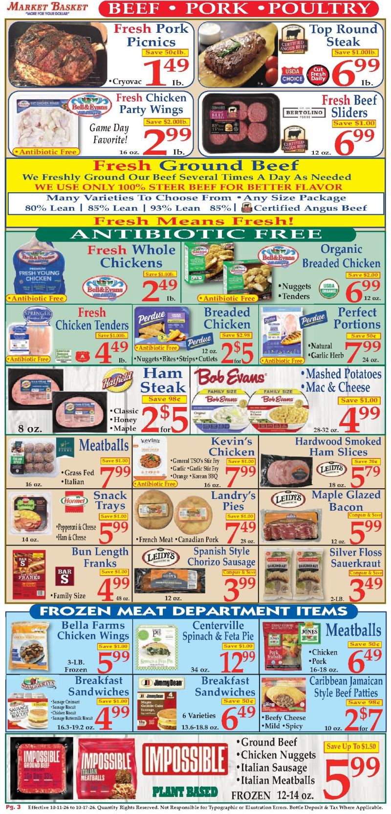 MARKET BASKET weekly ad Oct 12 – Oct 17, 2026 – page 3