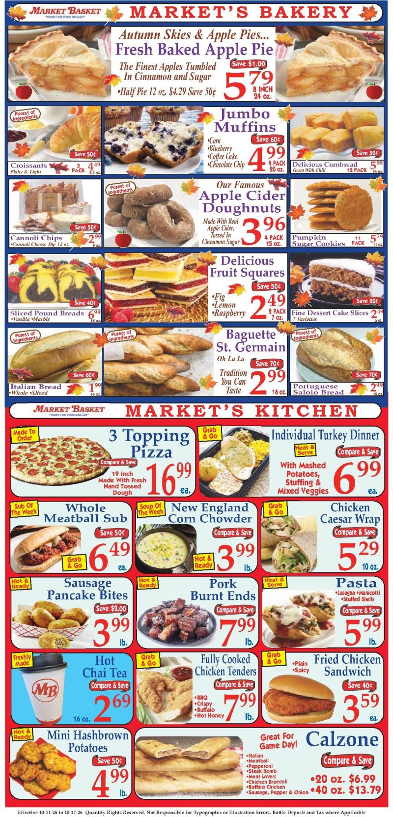 MARKET BASKET weekly ad Oct 12 – Oct 17, 2026 – page 10