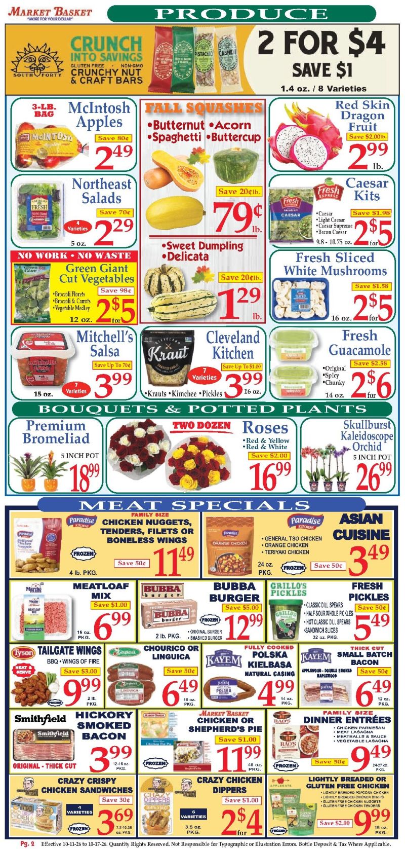 MARKET BASKET weekly ad Oct 12 – Oct 17, 2026 – page 2