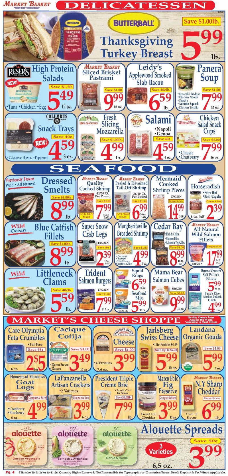 MARKET BASKET weekly ad Oct 12 – Oct 17, 2026 – page 4