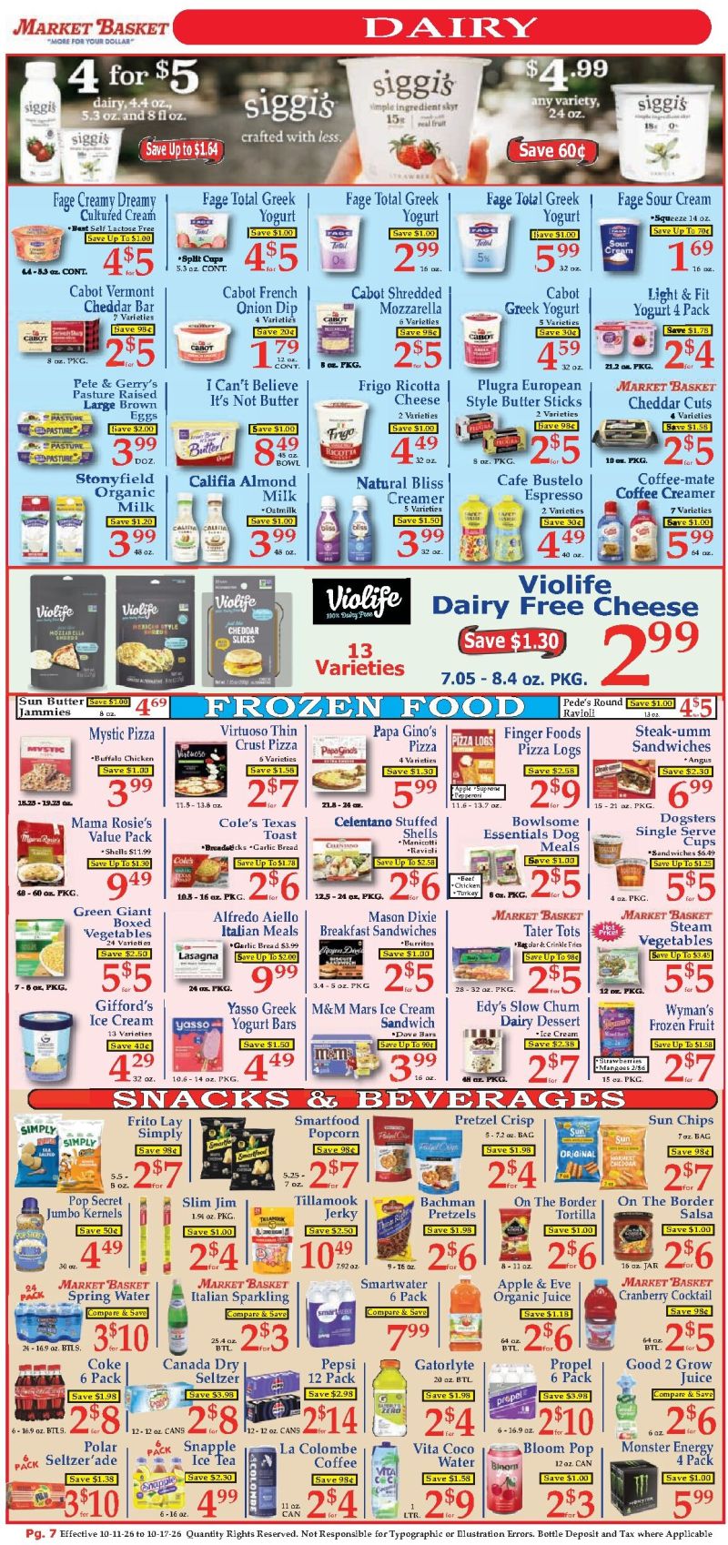 MARKET BASKET weekly ad Oct 12 – Oct 17, 2026 – page 7