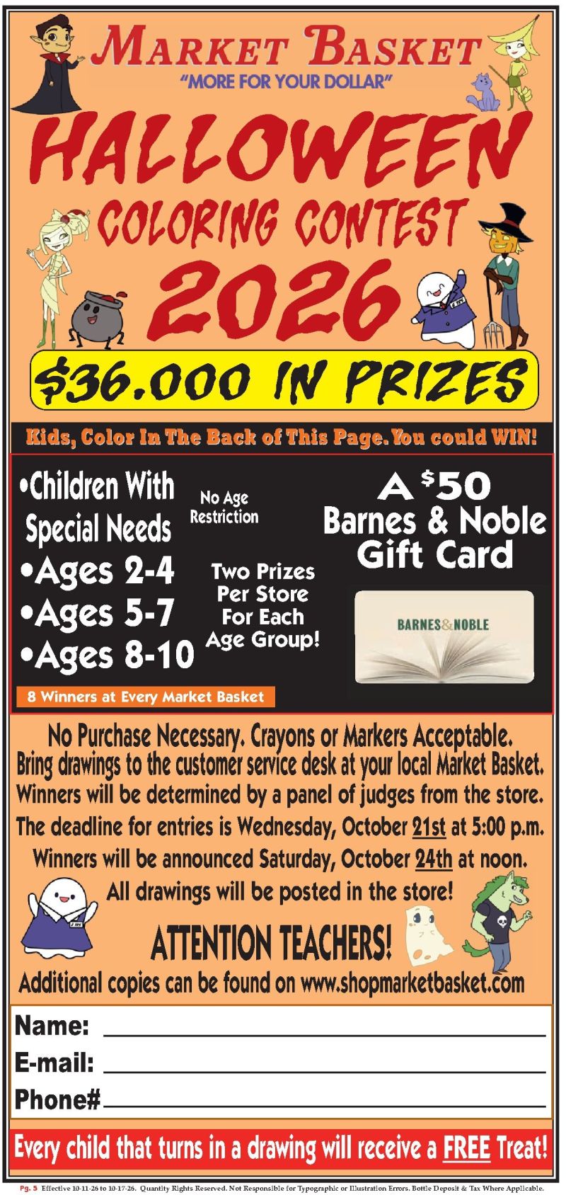 MARKET BASKET weekly ad Oct 12 – Oct 17, 2026 – page 5