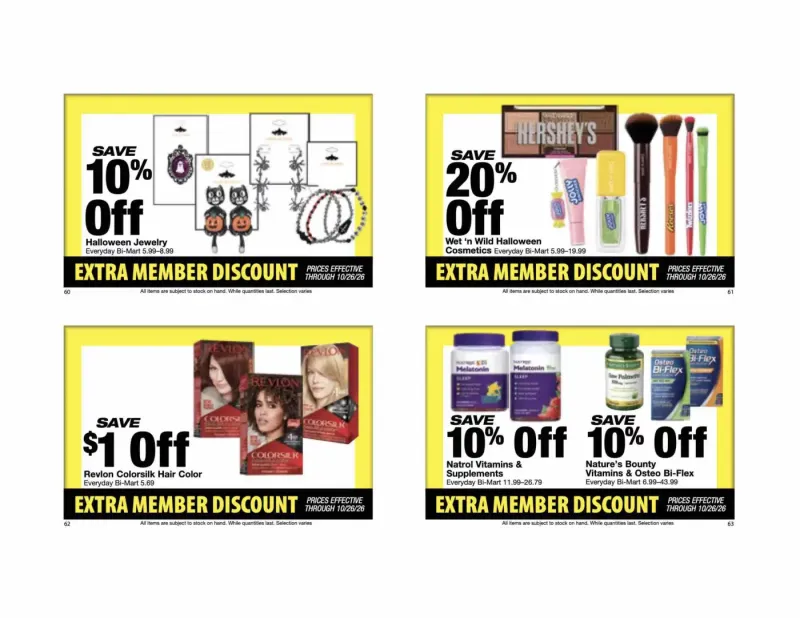 BI-MART weekly ad Oct 12 – Nov 14, 2026 – page 17