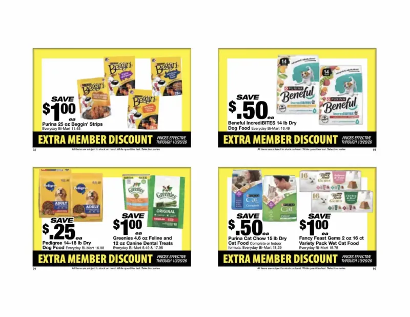 BI-MART weekly ad Oct 12 – Nov 14, 2026 – page 25