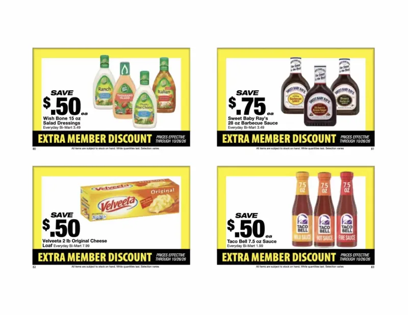 BI-MART weekly ad Oct 12 – Nov 14, 2026 – page 22