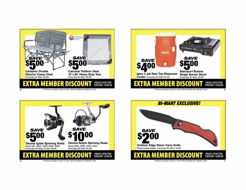 BI-MART weekly ad Oct 12 – Nov 14, 2026 – page 9