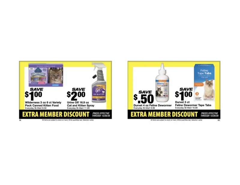 BI-MART weekly ad Oct 12 – Nov 14, 2026 – page 26