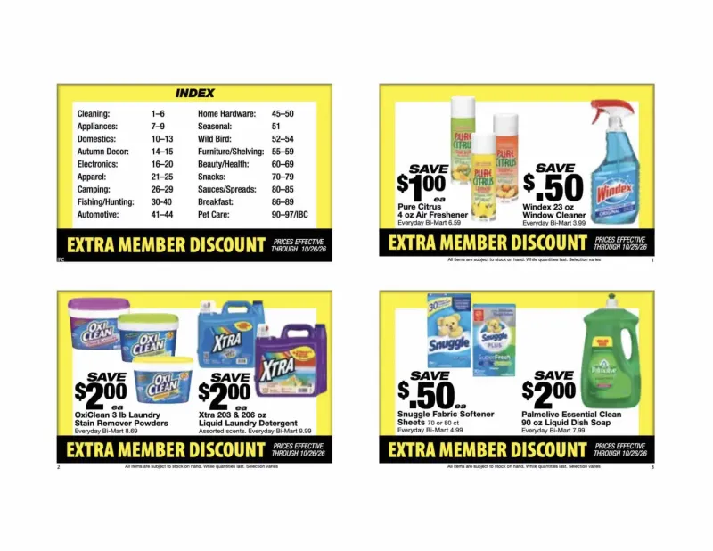 BI-MART weekly ad Oct 12 – Nov 14, 2026 – page 2