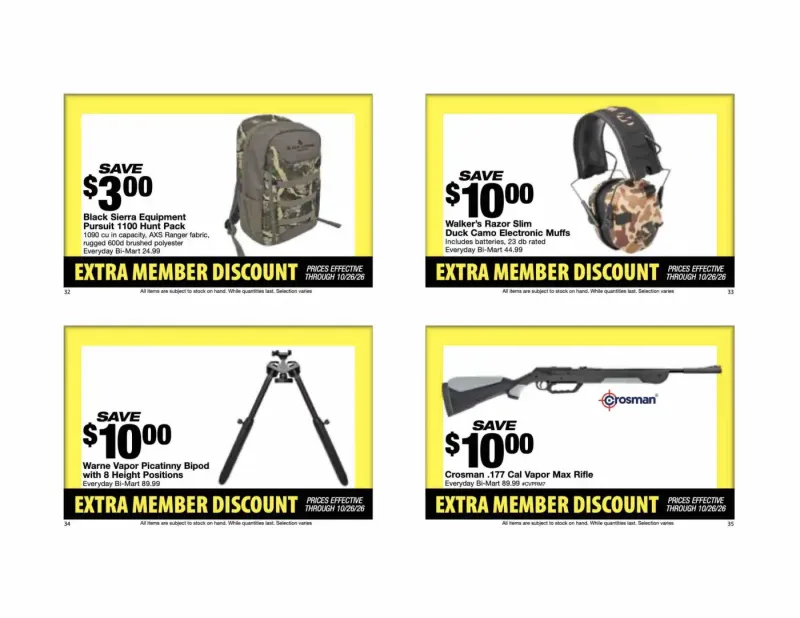 BI-MART weekly ad Oct 12 – Nov 14, 2026 – page 10
