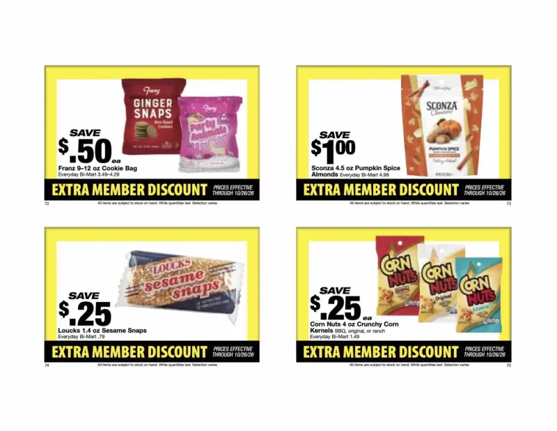 BI-MART weekly ad Oct 12 – Nov 14, 2026 – page 20