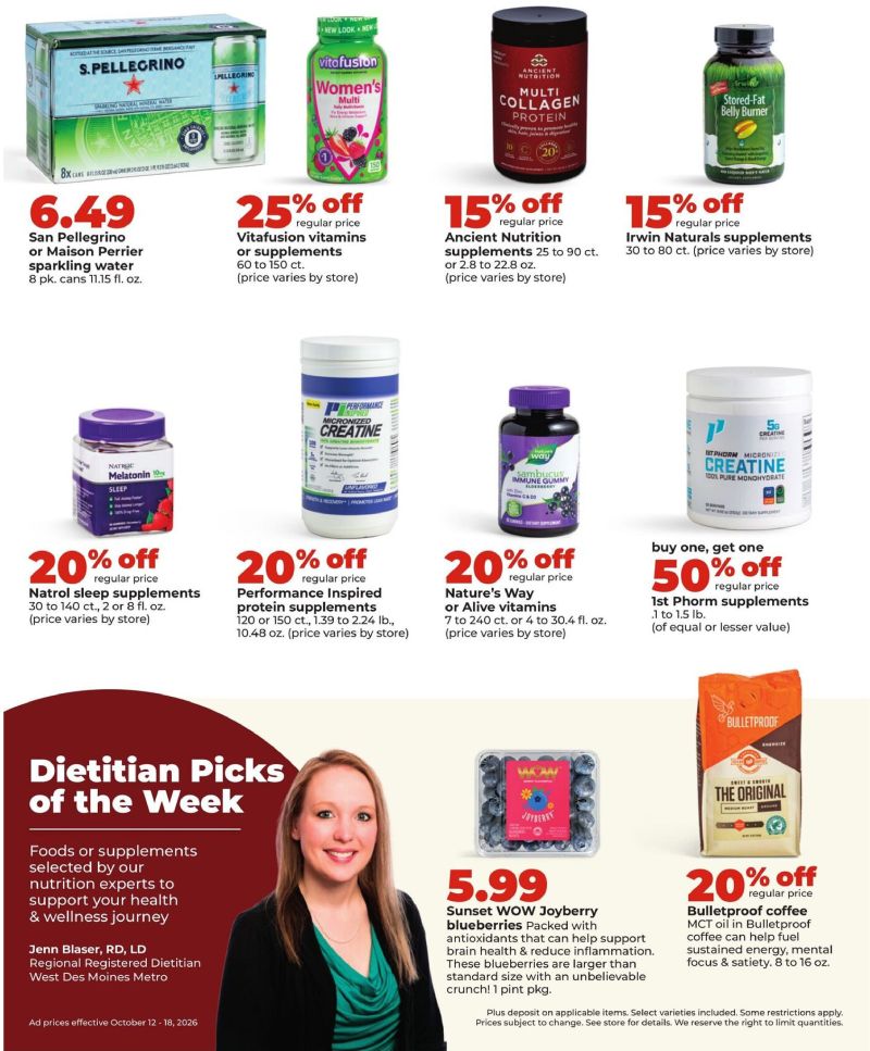HYVEE weekly ad Oct 12 – Oct 19, 2026 – page 34