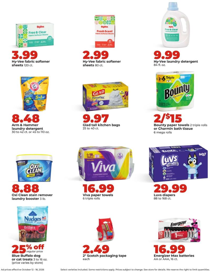 HYVEE weekly ad Oct 12 – Oct 19, 2026 – page 36