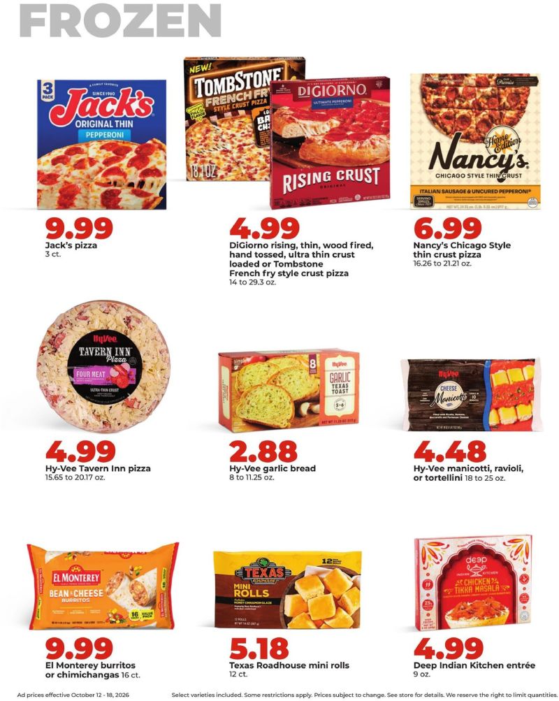 HYVEE weekly ad Oct 12 – Oct 19, 2026 – page 29