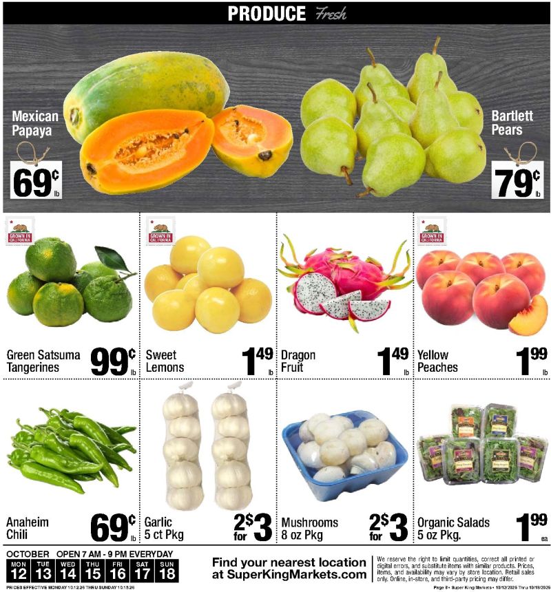 SUPER KING weekly ad Oct 12 – Oct 18, 2026 – page 8