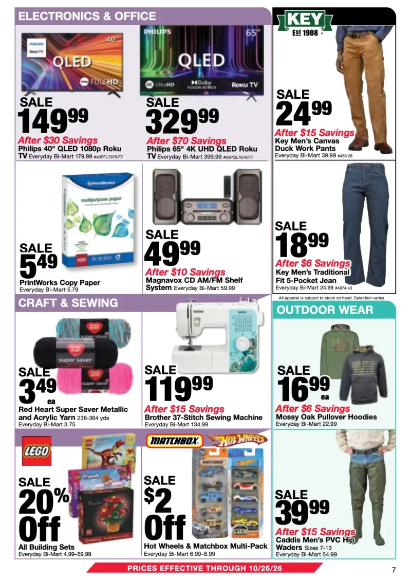 BI-MART weekly ad Oct 13 – Nov 15, 2026 – page 7