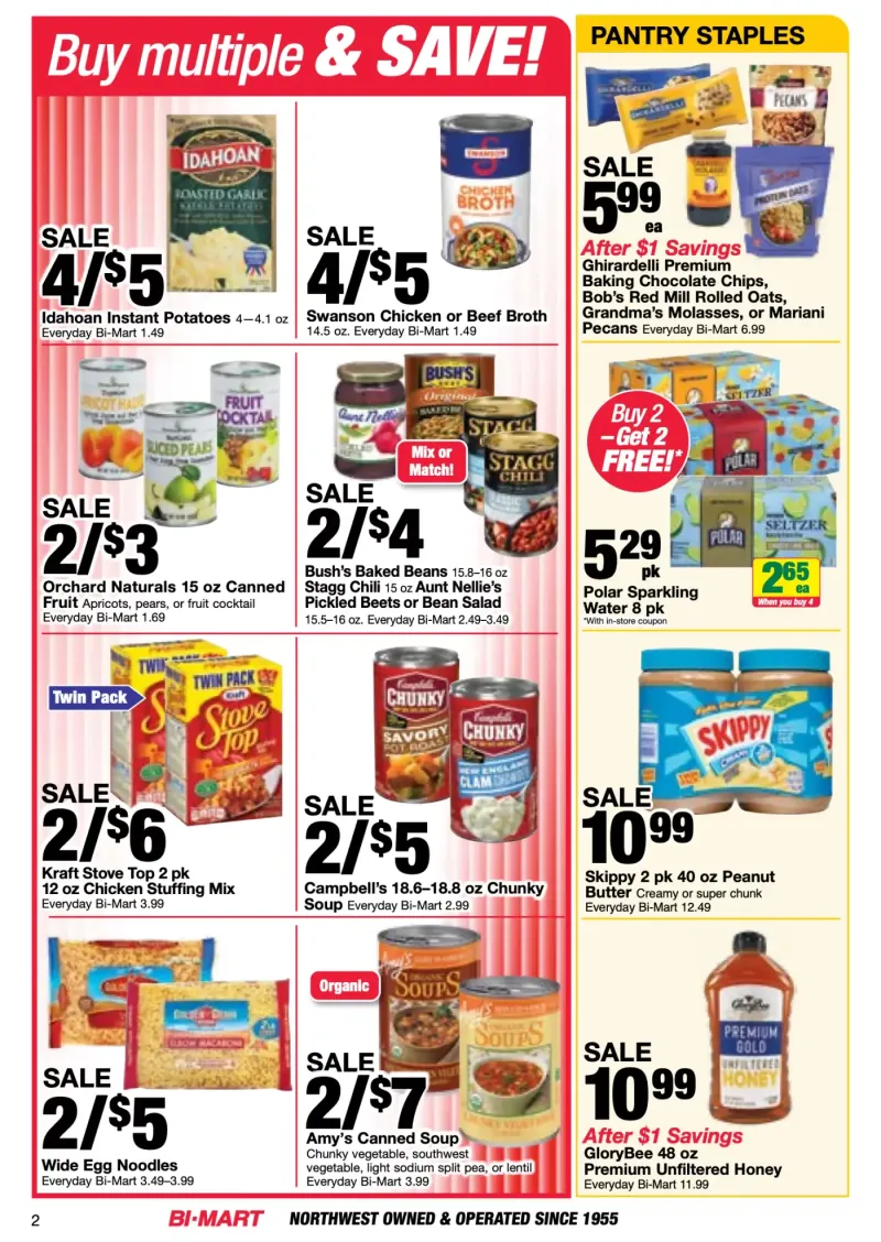 BI-MART weekly ad Oct 13 – Nov 15, 2026 – page 2