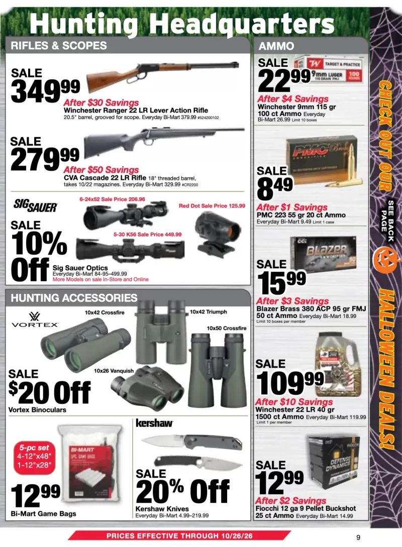 BI-MART weekly ad Oct 13 – Nov 15, 2026 – page 9