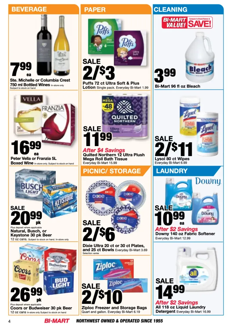 BI-MART weekly ad Oct 13 – Nov 15, 2026 – page 4