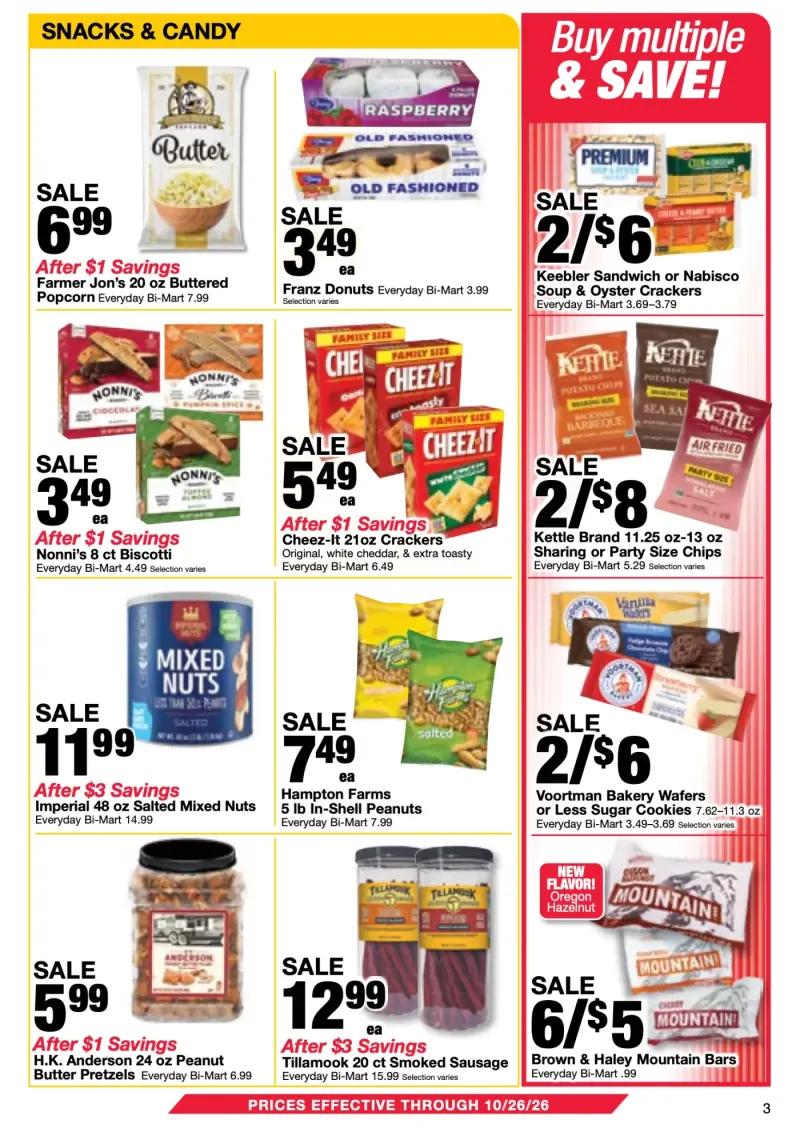 BI-MART weekly ad Oct 13 – Nov 15, 2026 – page 3