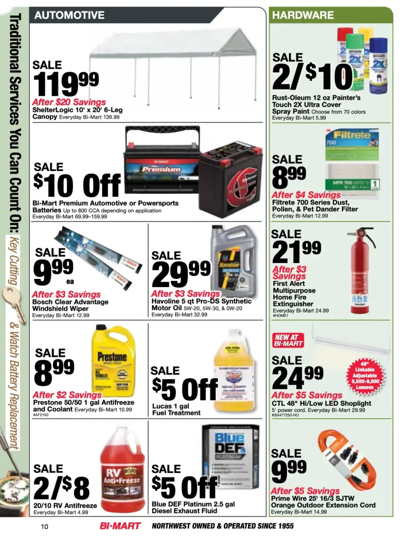 BI-MART weekly ad Oct 13 – Nov 15, 2026 – page 10