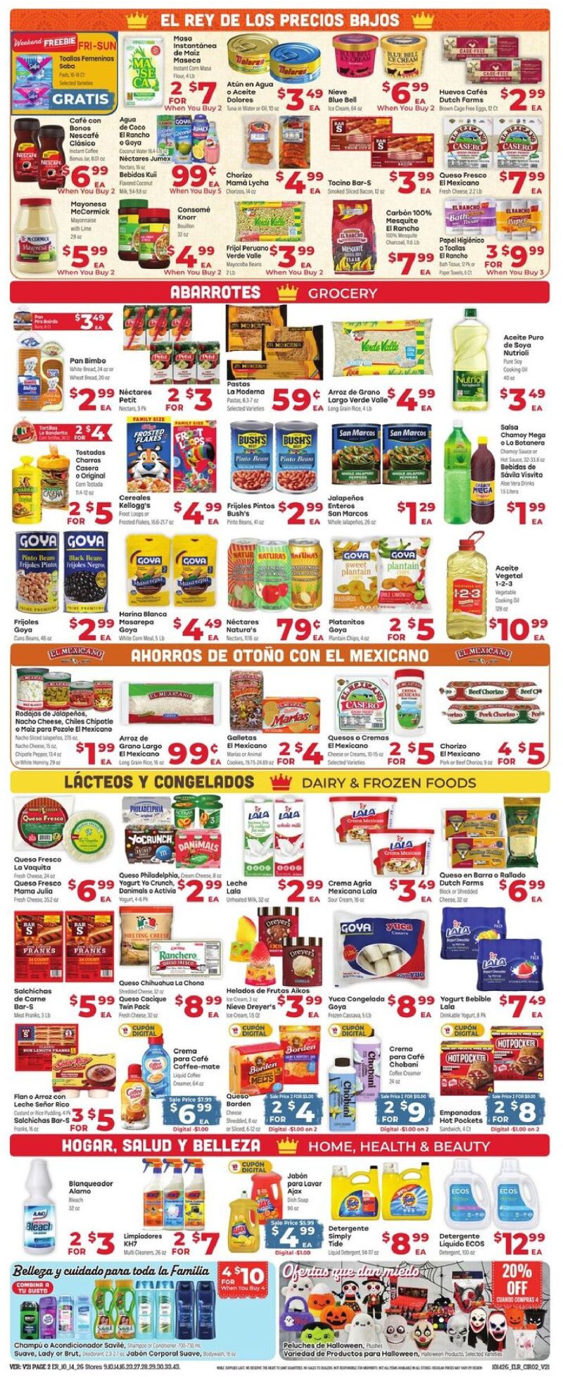 EL RANCHO weekly ad Oct 14 – Oct 21, 2026 – page 2