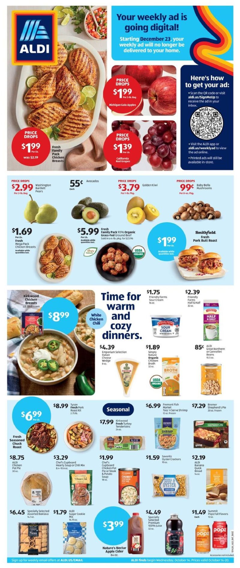 ALDI weekly ad Oct 14 – Oct 21, 2026 – page 1