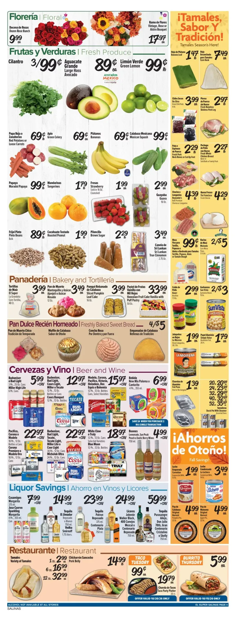 EL SUPER weekly ad Oct 14 – Oct 20, 2026 – page 4