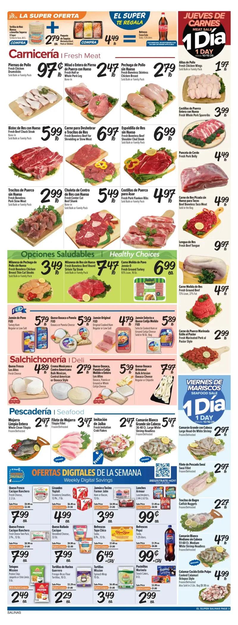 EL SUPER weekly ad Oct 14 – Oct 20, 2026 – page 3