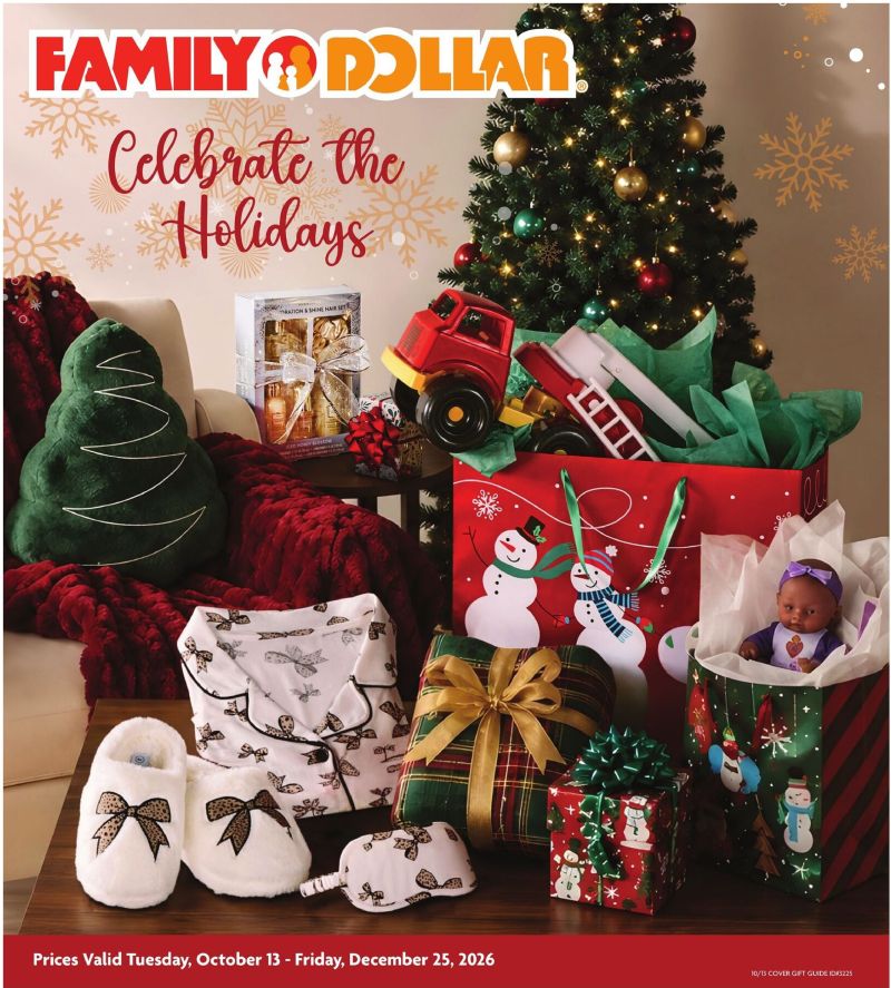 FAMILY DOLLAR weekly ad Oct 13 – Dec 26, 2026 – page 1
