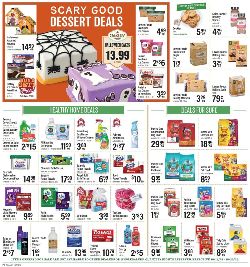 LOWES FOODS weekly ad Oct 14 – Oct 21, 2026 – page 11