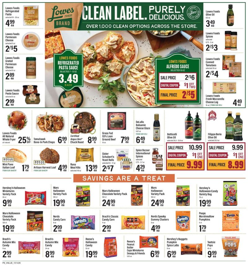 LOWES FOODS weekly ad Oct 14 – Oct 21, 2026 – page 8