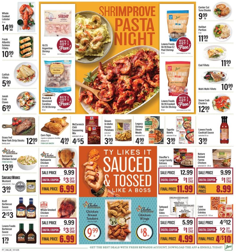 LOWES FOODS weekly ad Oct 14 – Oct 21, 2026 – page 10